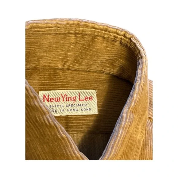 Men's Classic Brown Button Down Shirt - Picture 7 of 8